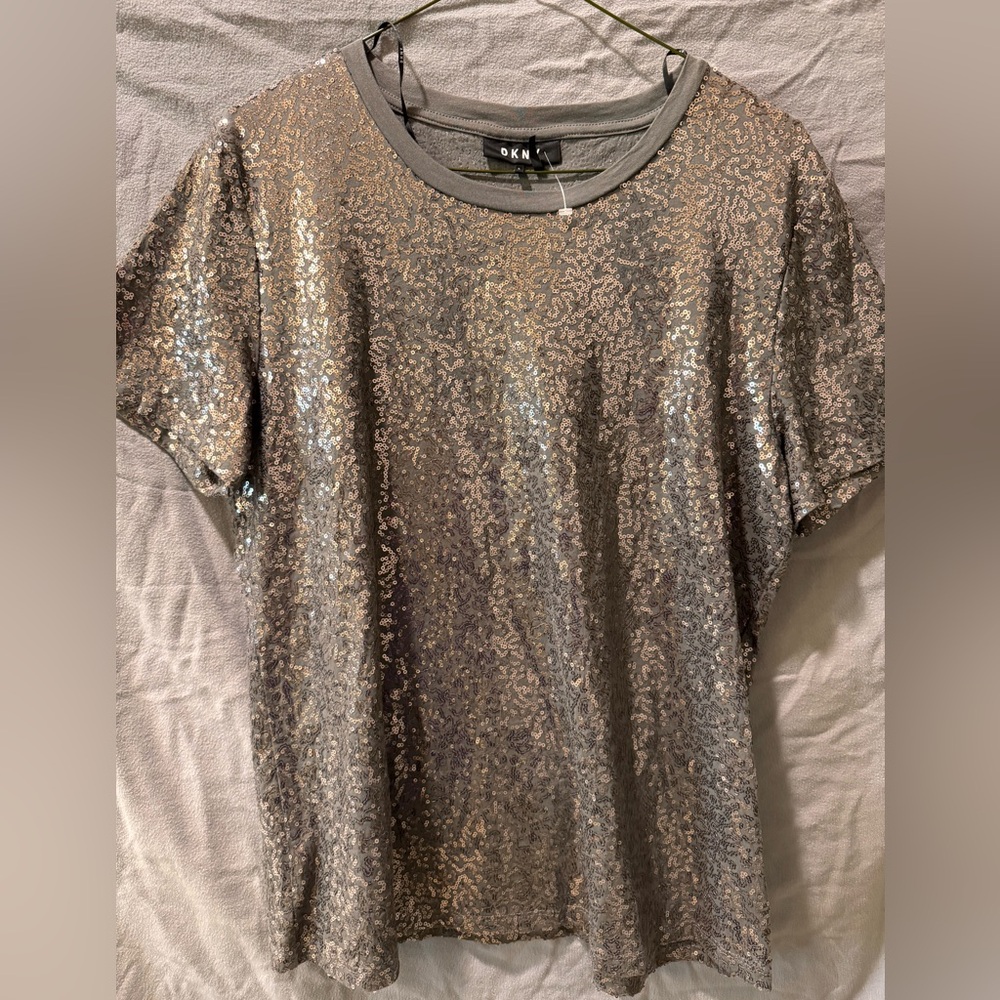 Woman’s sequin shirt